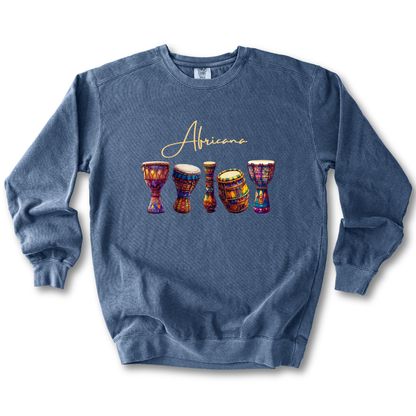 Africa Sweatshirt - African Drums