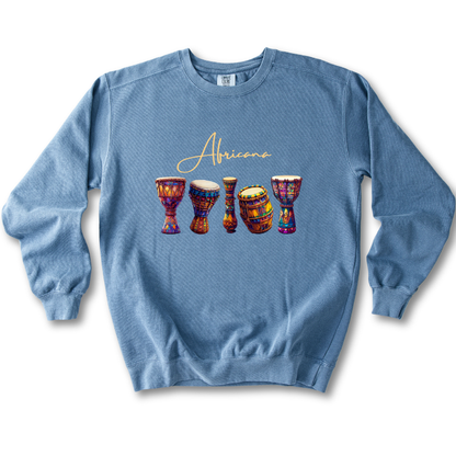 Africa Sweatshirt - African Drums