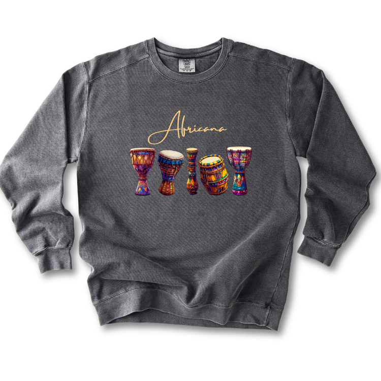 Africa Sweatshirt - African Drums