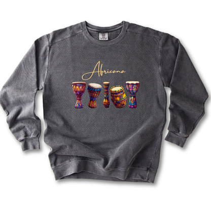 Africa Sweatshirt - African Drums