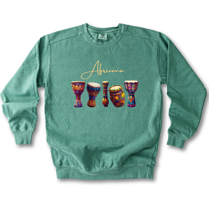 Africa Sweatshirt - African Drums
