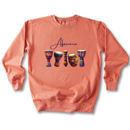 Africa Sweatshirt - African Drums