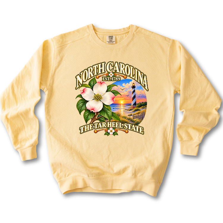 North Carolina - The Tar Heel State Sweatshirt