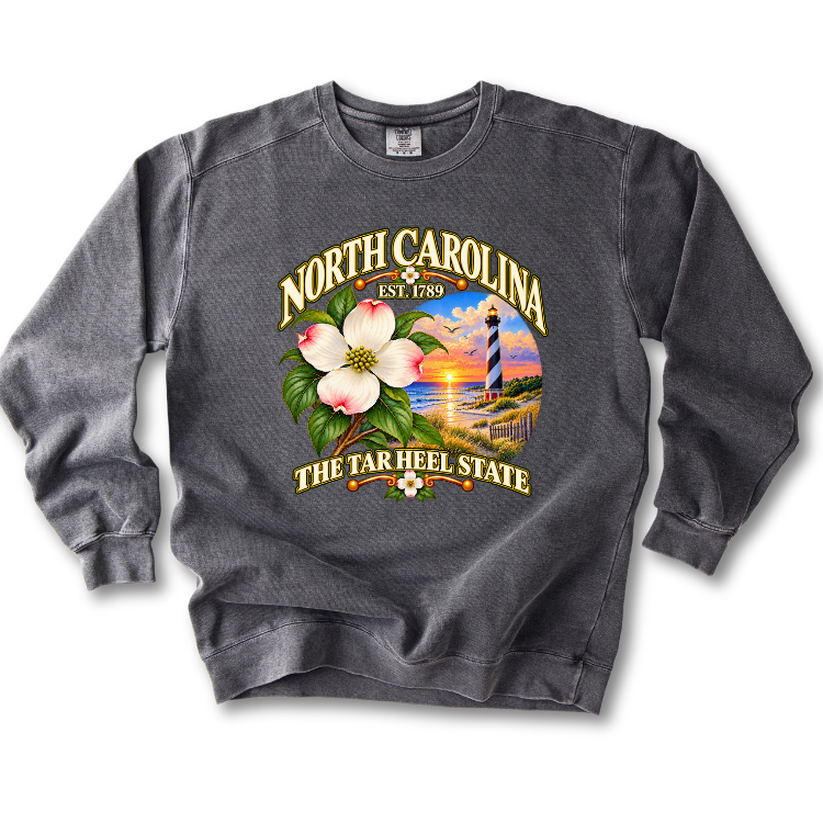 North Carolina - The Tar Heel State Sweatshirt