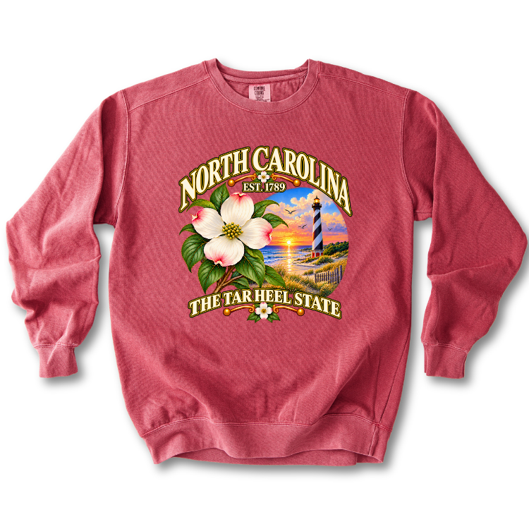 North Carolina - The Tar Heel State Sweatshirt