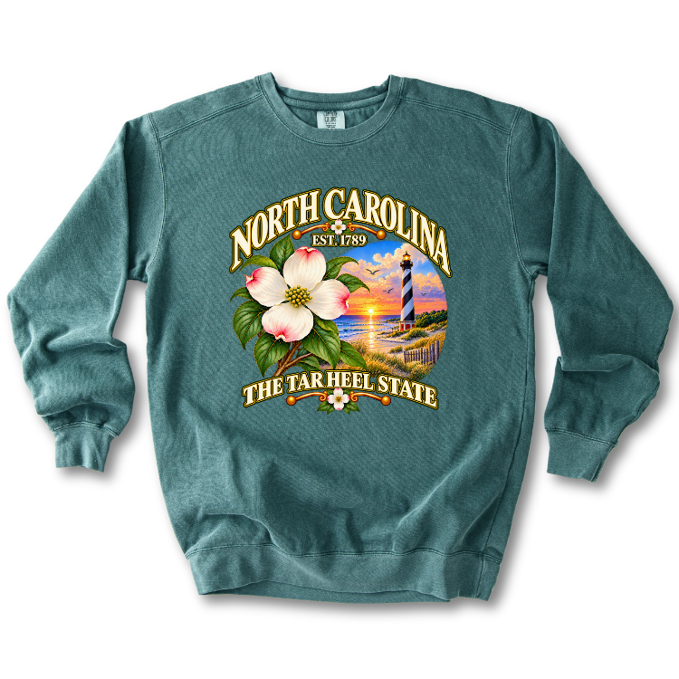 North Carolina - The Tar Heel State Sweatshirt