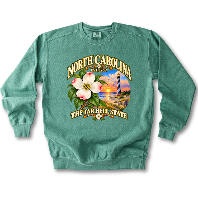 North Carolina - The Tar Heel State Sweatshirt