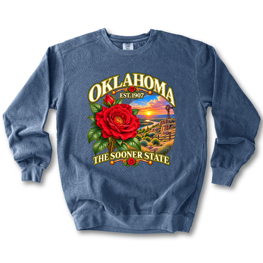 Oklahoma -The Sooner State Sweatshirt