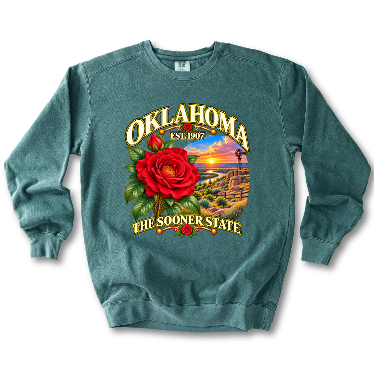 Oklahoma -The Sooner State Sweatshirt