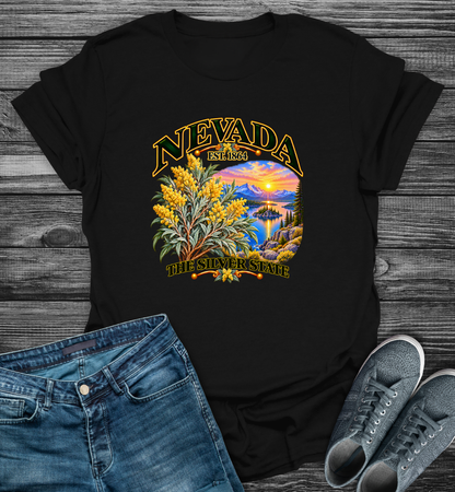 Nevada - The Silver State Softstyle T-Shirt