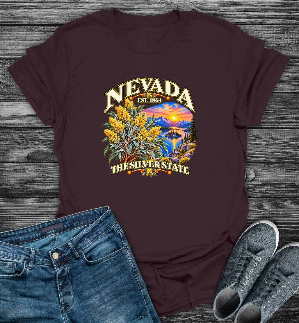 Nevada - The Silver State Softstyle T-Shirt