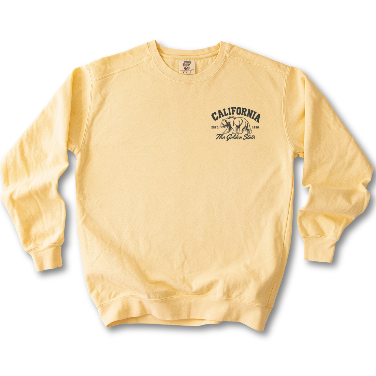 California - The Golden State Sweatshirt