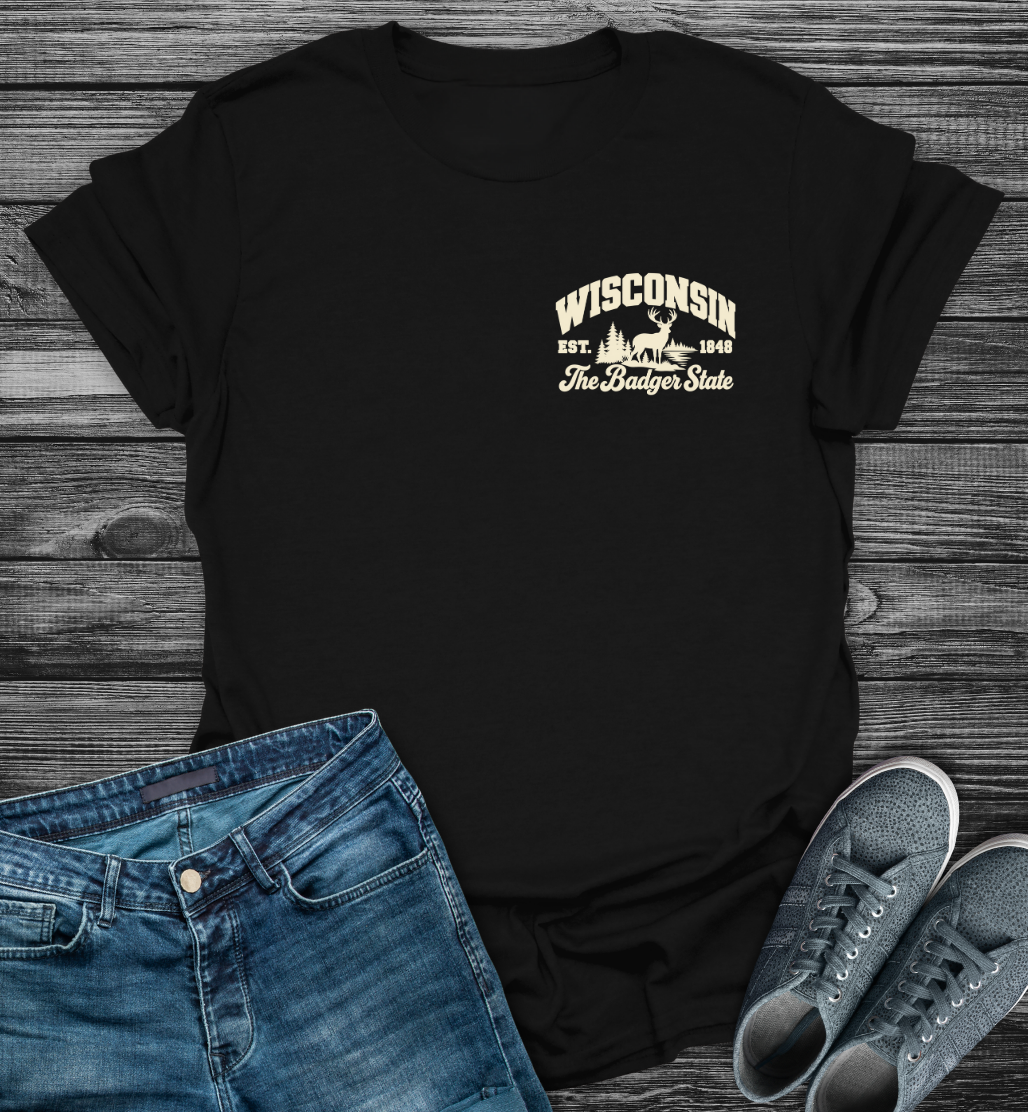 Wisconsin - The Badger State Softstyle T-Shirt
