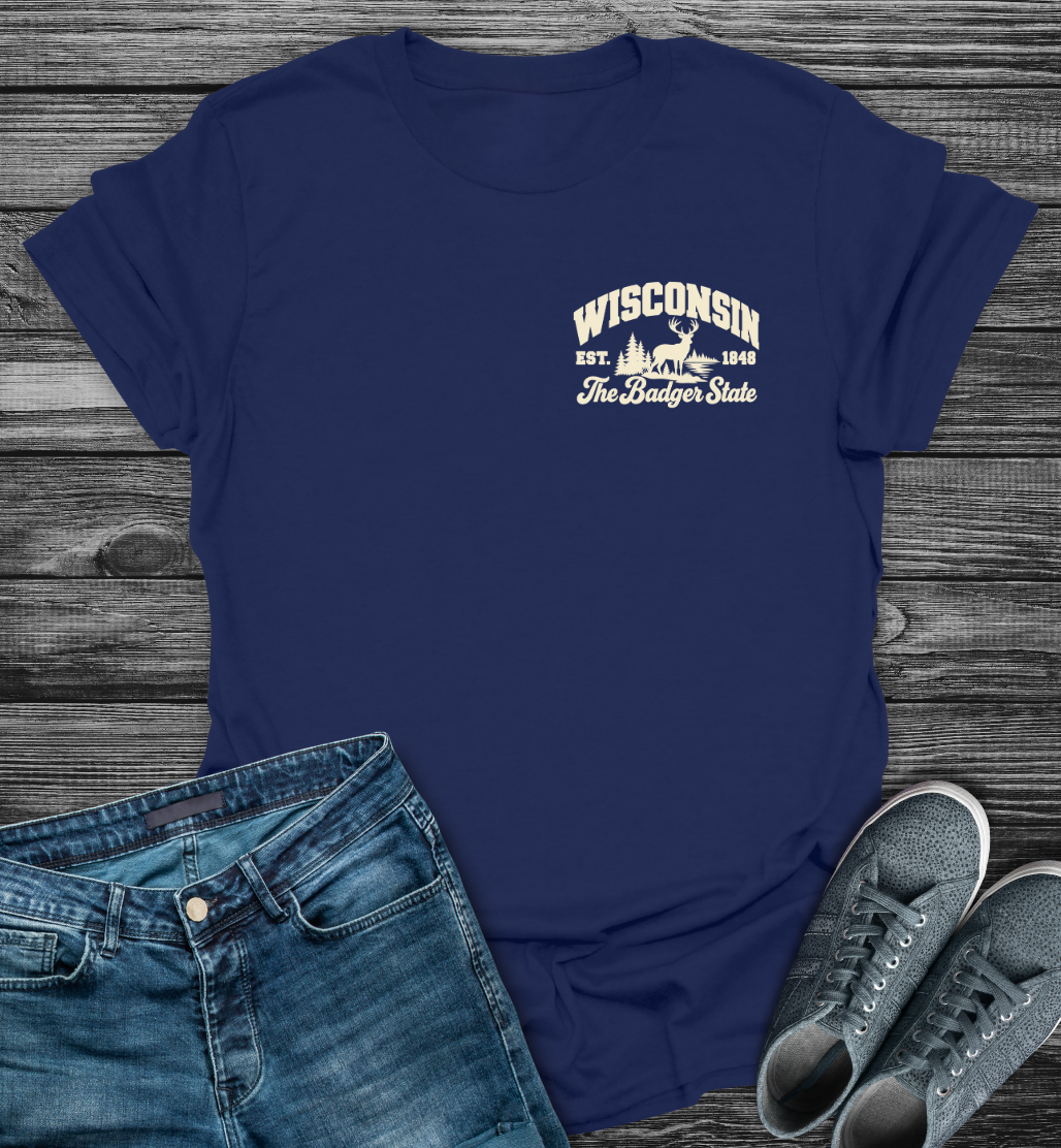Wisconsin - The Badger State Softstyle T-Shirt