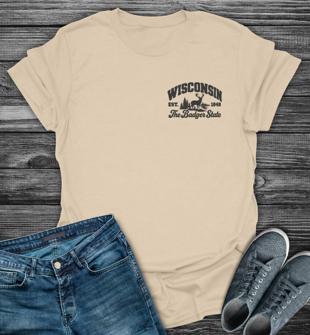 Wisconsin - The Badger State Softstyle T-Shirt