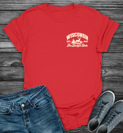Wisconsin - The Badger State Softstyle T-Shirt