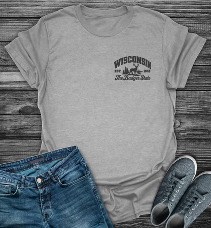 Wisconsin - The Badger State Softstyle T-Shirt