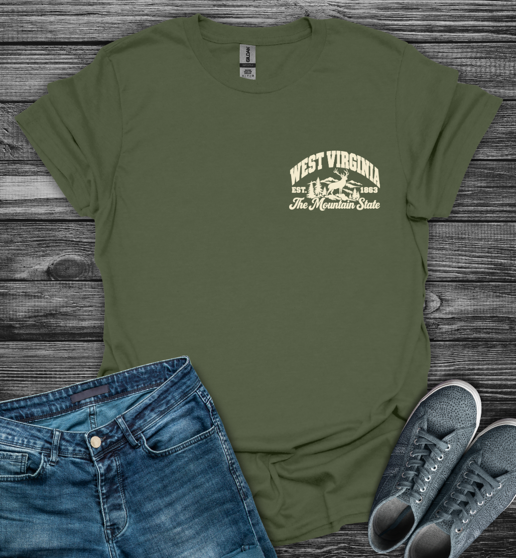 West Virginia - The Mountain State Softstyle T-Shirt