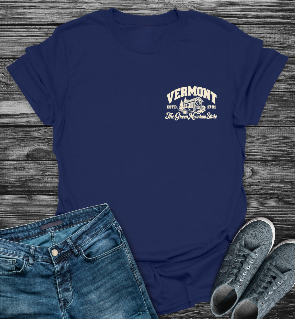 Vermont - The Green Mountain State Softstyle T-Shirt