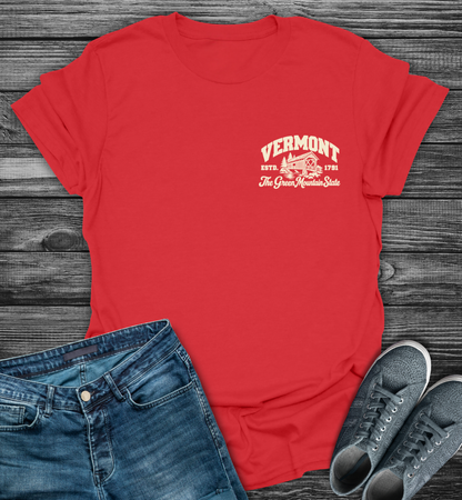 Vermont - The Green Mountain State Softstyle T-Shirt
