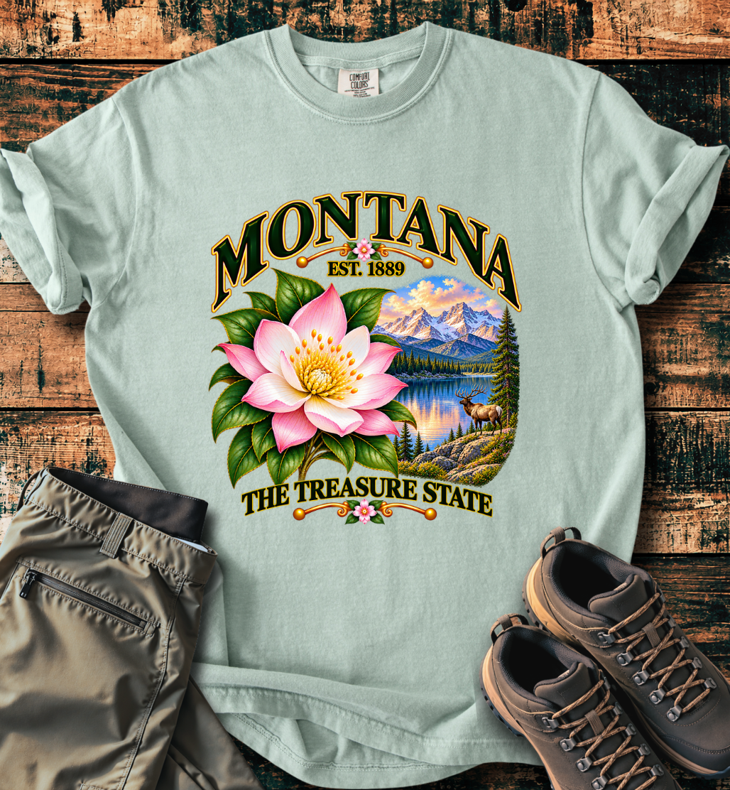 Montana - The Treasure State T-Shirt