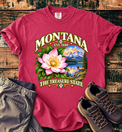 Montana - The Treasure State T-Shirt