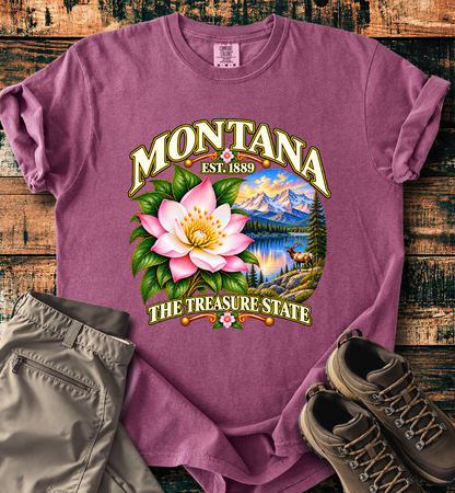 Montana - The Treasure State T-Shirt