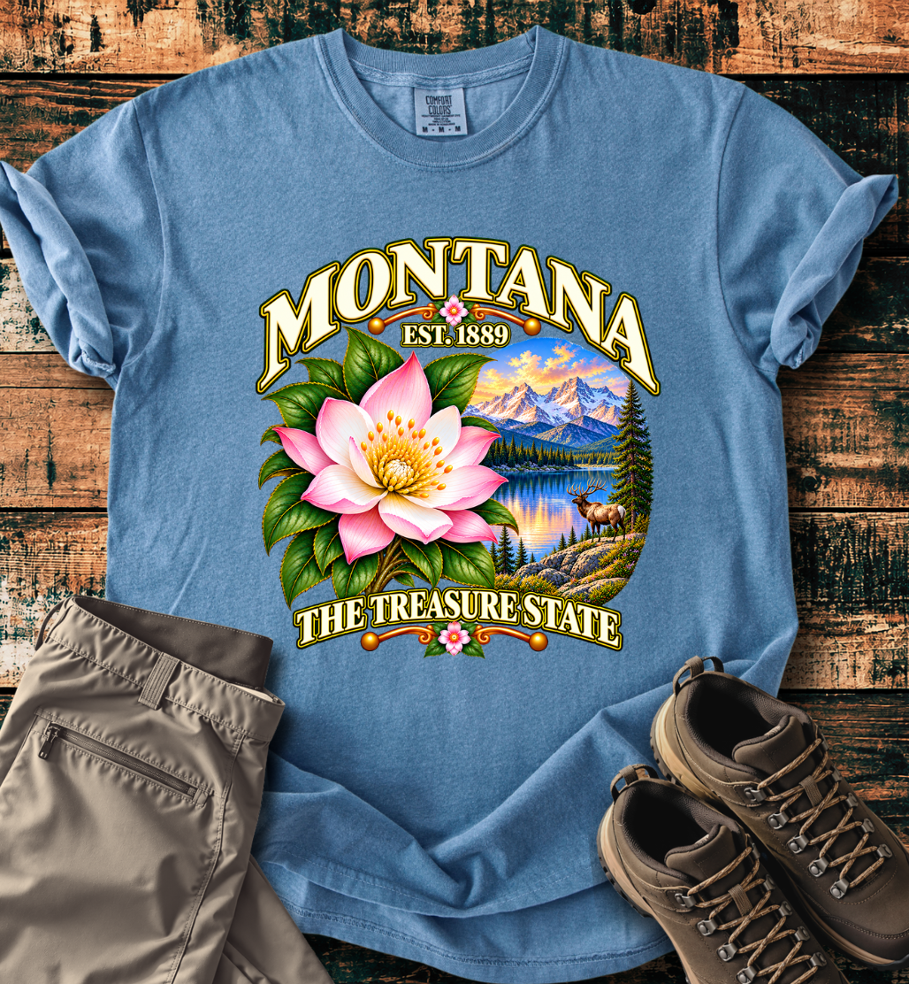 Montana - The Treasure State T-Shirt
