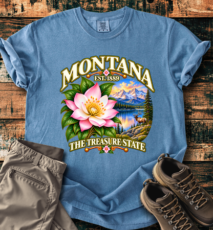 Montana - The Treasure State T-Shirt
