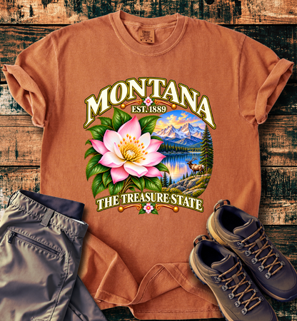 Montana - The Treasure State T-Shirt