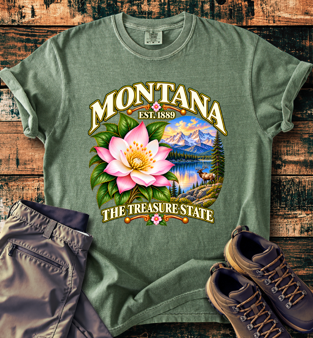Montana - The Treasure State T-Shirt