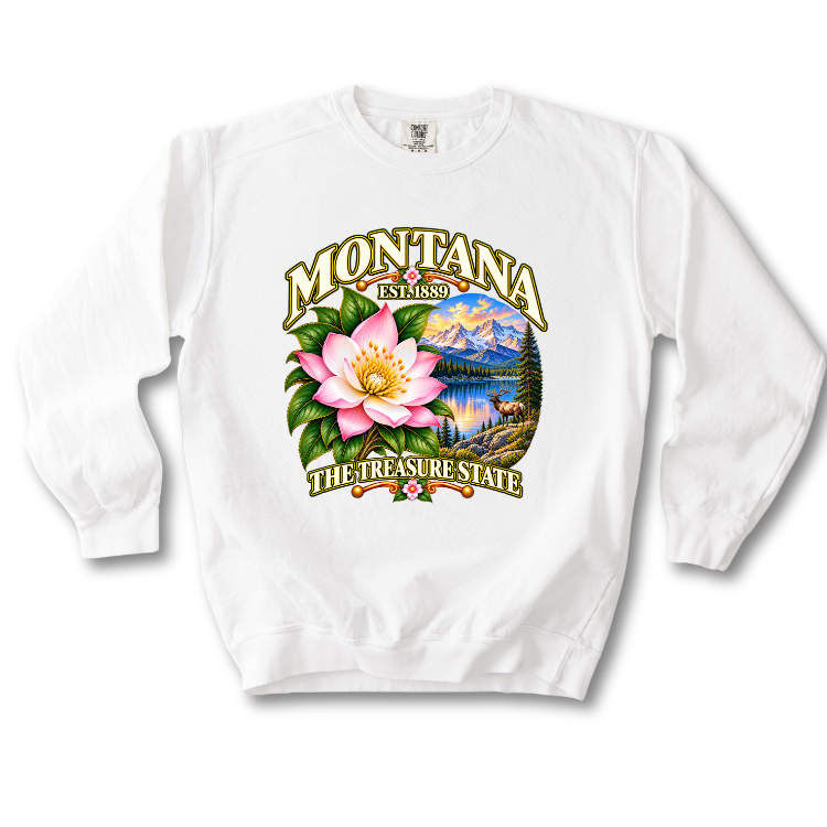 Montana - The Treasure State Sweatshirt