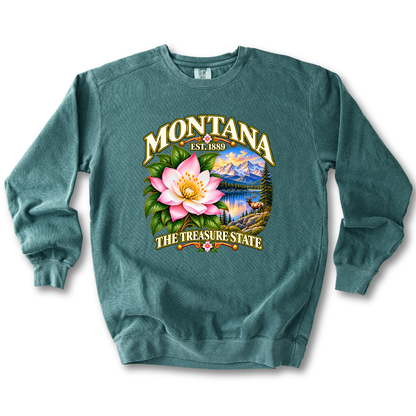 Montana - The Treasure State Sweatshirt