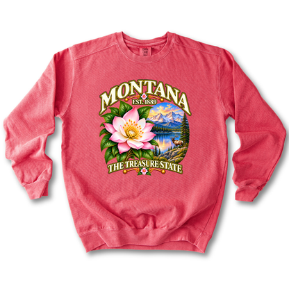 Montana - The Treasure State Sweatshirt