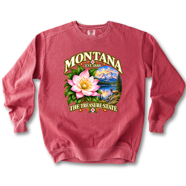 Montana - The Treasure State Sweatshirt
