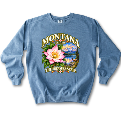 Montana - The Treasure State Sweatshirt