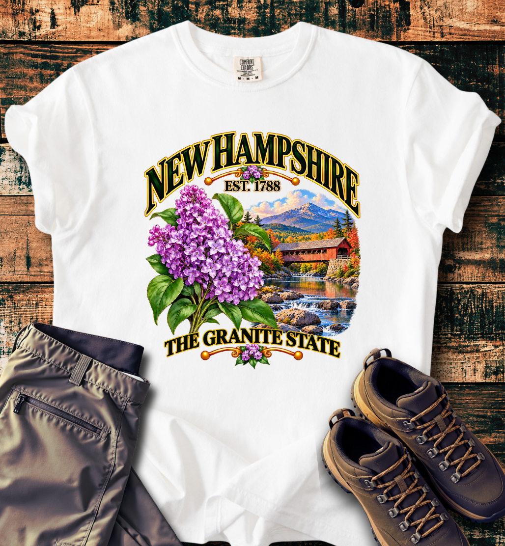 New Hampshire - The Granite State T-Shirt