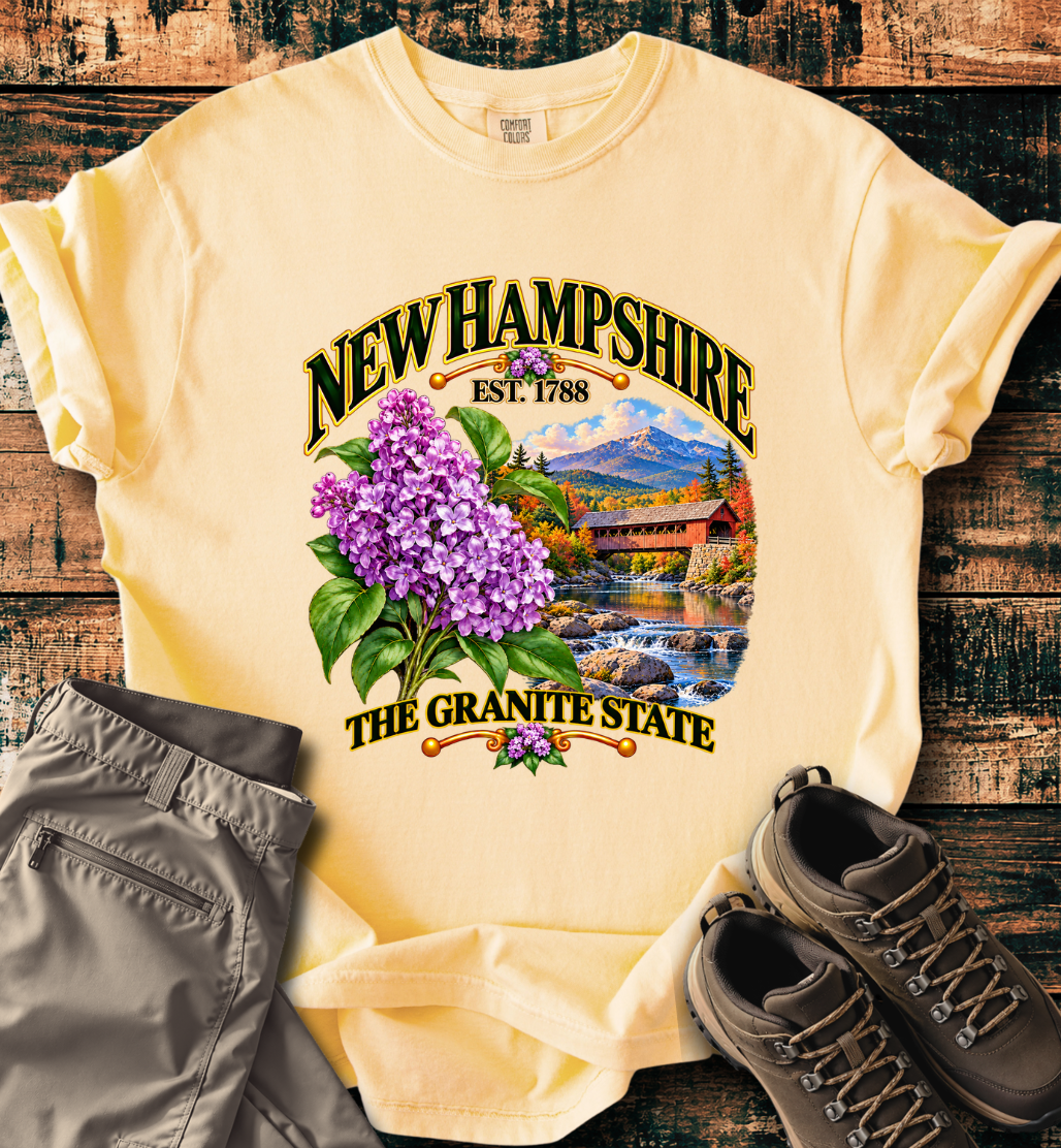 New Hampshire - The Granite State T-Shirt