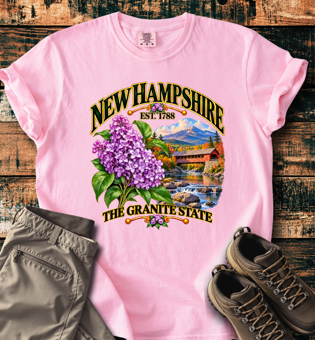 New Hampshire - The Granite State T-Shirt