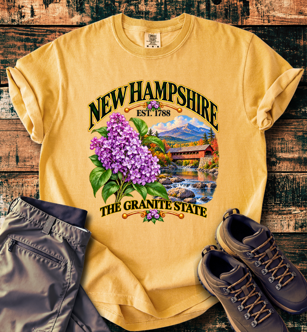New Hampshire - The Granite State T-Shirt