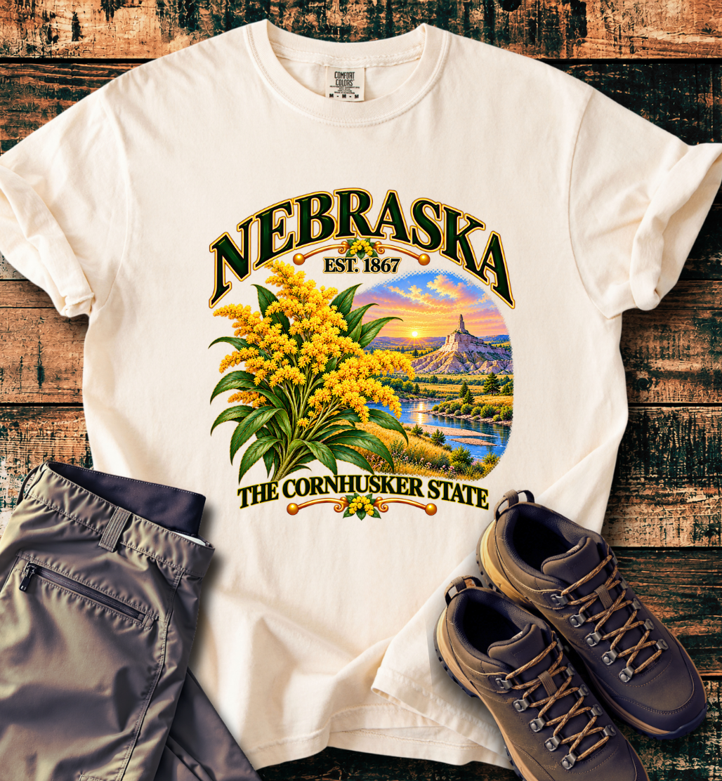 Nebraska - The Cornhusker State T-Shirt