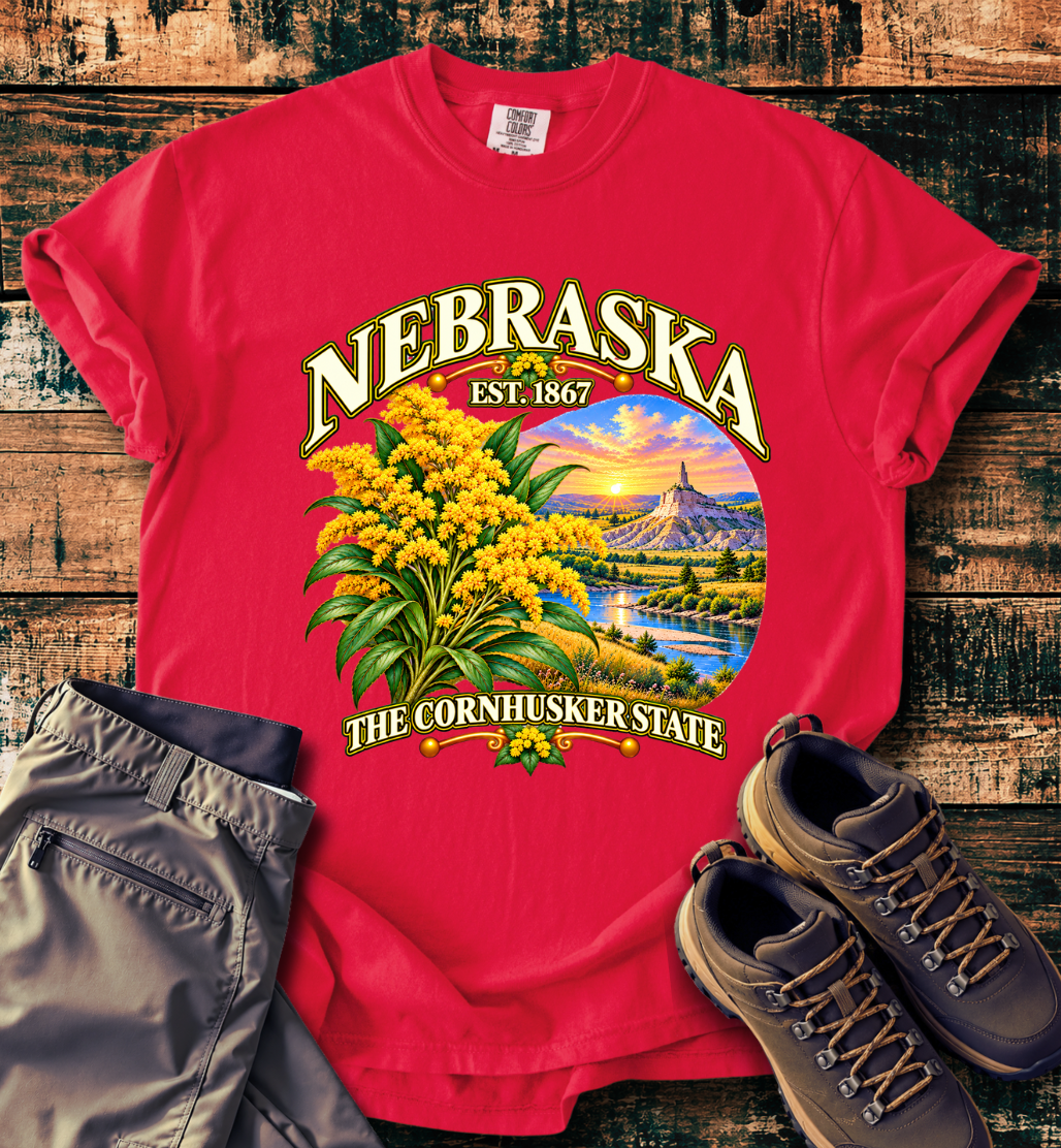 Nebraska - The Cornhusker State T-Shirt