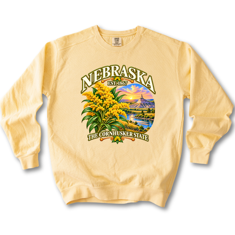 Nebraska - The Cornhusker State Sweatshirt