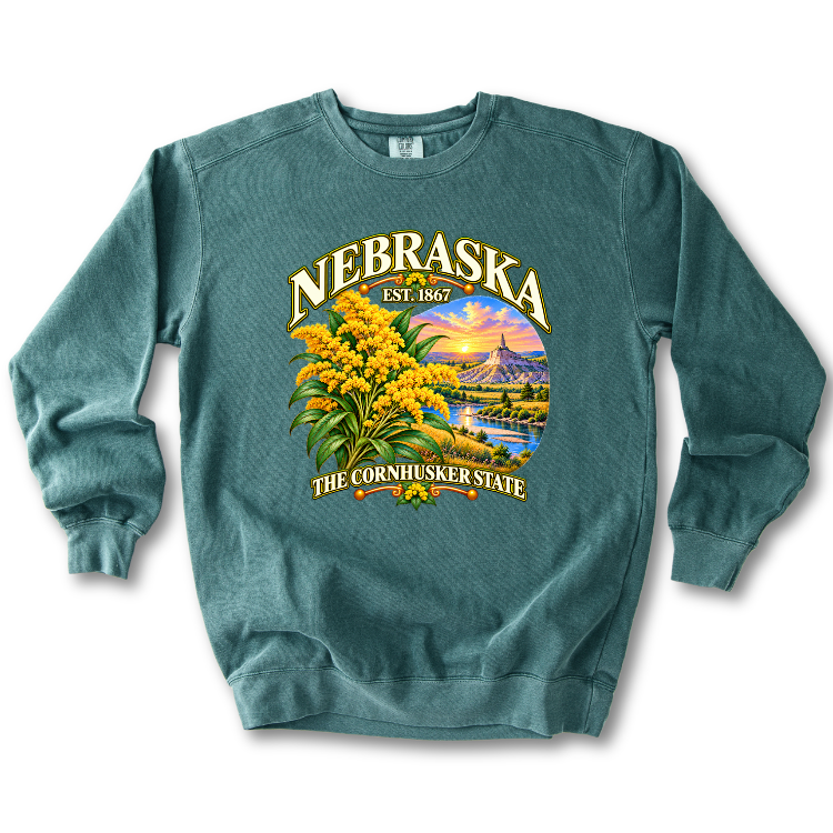 Nebraska - The Cornhusker State Sweatshirt