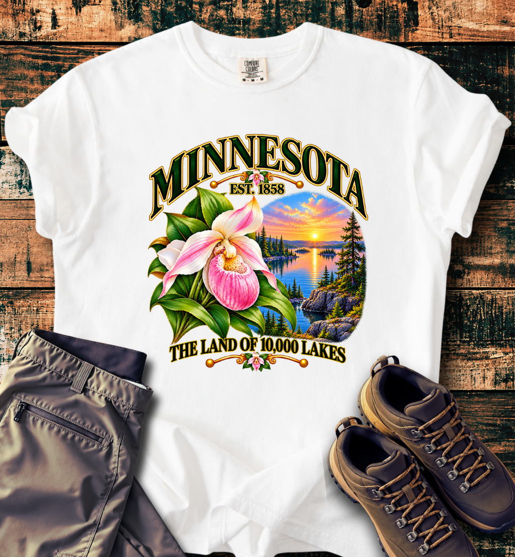 Minnesota - The Land of 10,000 Lakes T-Shirt