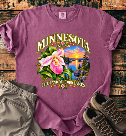Minnesota - The Land of 10,000 Lakes T-Shirt