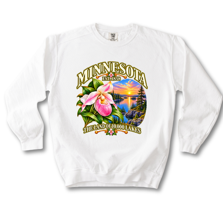 Minnesota - The Land of 10,000 Lakes Sweatshirt