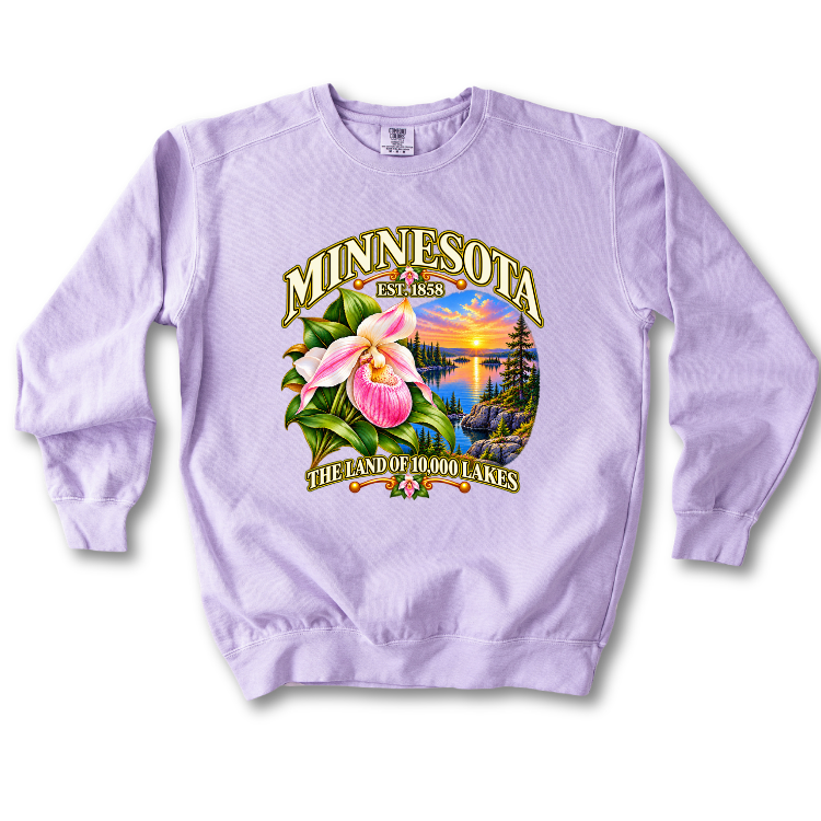 Minnesota - The Land of 10,000 Lakes Sweatshirt
