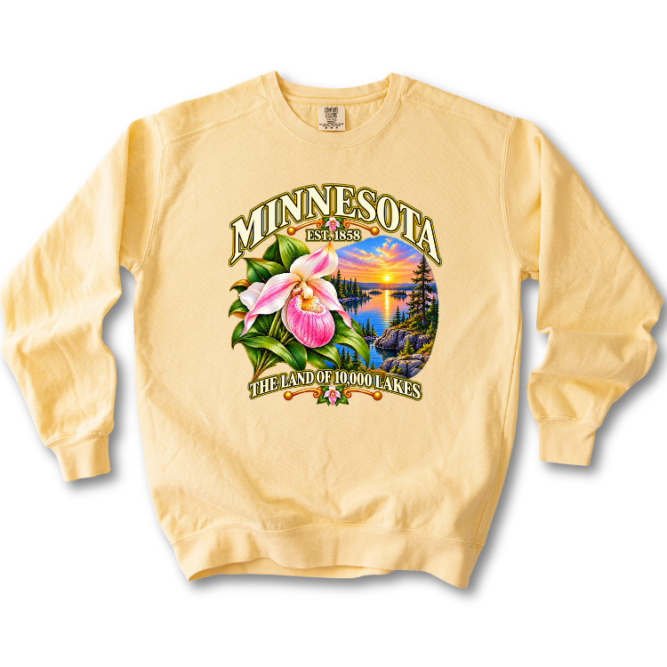 Minnesota - The Land of 10,000 Lakes Sweatshirt