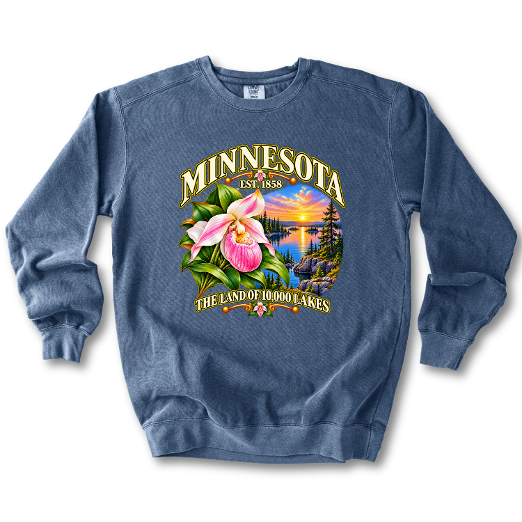 Minnesota - The Land of 10,000 Lakes Sweatshirt